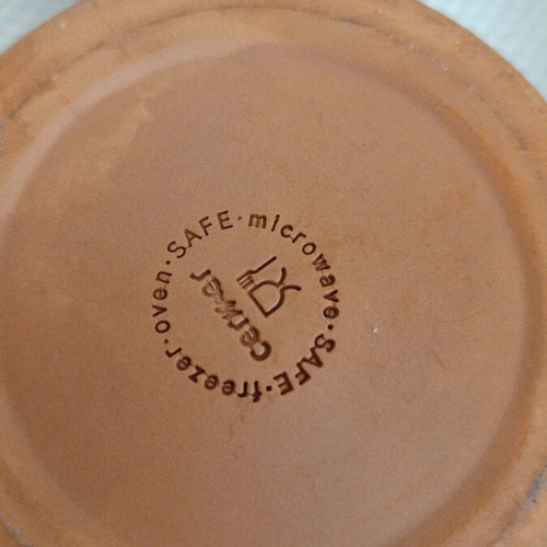 Clay oven bowls used, set of 4 pieces