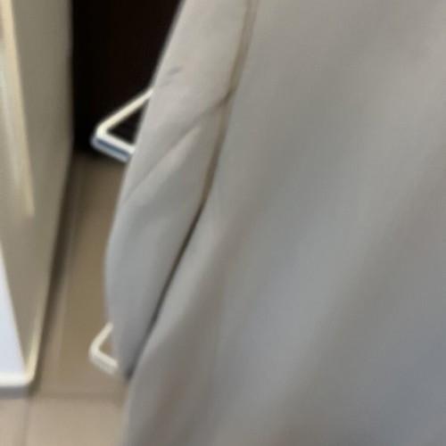 H&M women's blazer, beige and gray, size S