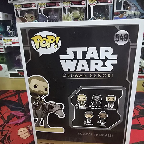 Funko Pop Deluxe Star Wars #549 Ben Kenobi On Eopie like new