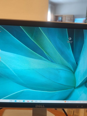 HP Compaq 8100 Elite SFF desktop and Dell 1908WFP 19" monitor used