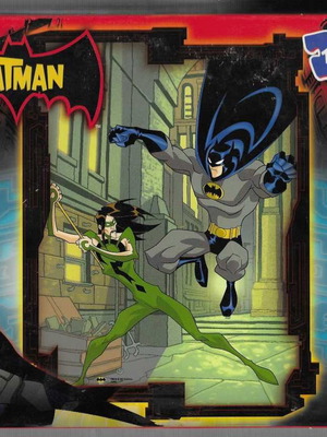 The Batman 100 Matel puzzle used, children's