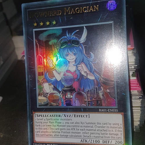 Downerd Magician YuGiOh TCG Ultra Rare Foil card like new