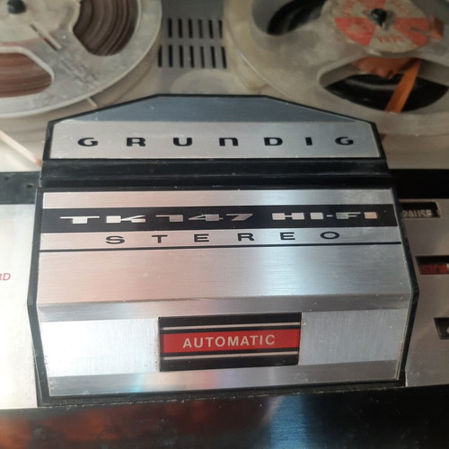 Grundig TK 147 vintage reel-to-reel tape recorder used