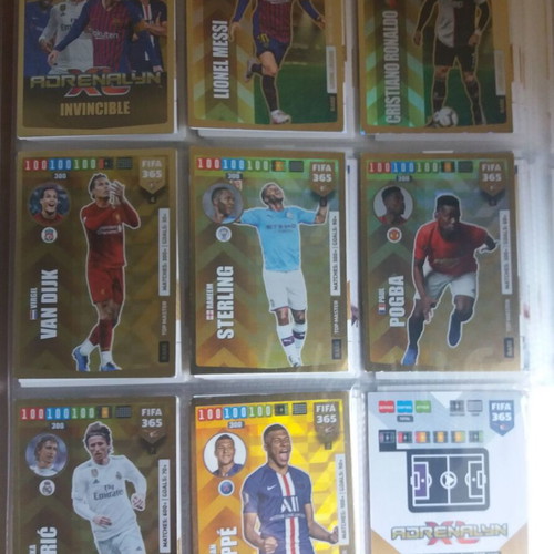 FIFA 365 2019-2020 Adrenalyn XL album like new with Limited Edition Olympiacos and Lionel Messi sets