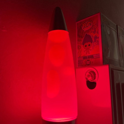 Lava lamp 26cm like new