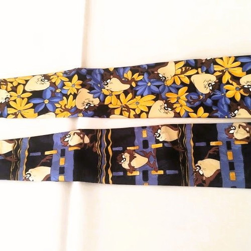 Looney Tunes Ties by Marks & Spencer like new, colorful, Taz design