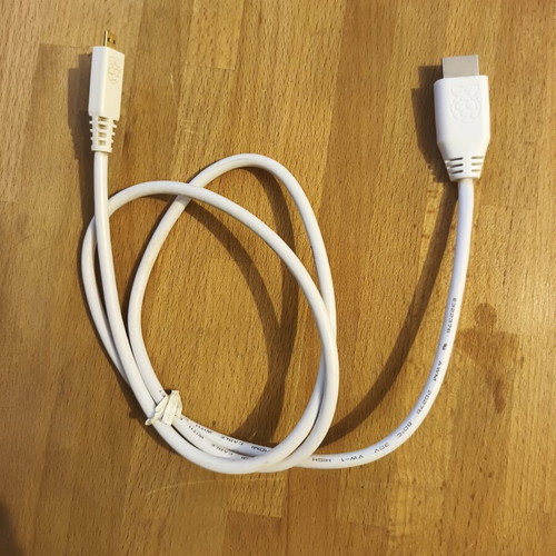 Raspberry Micro HDMI to HDMI cable