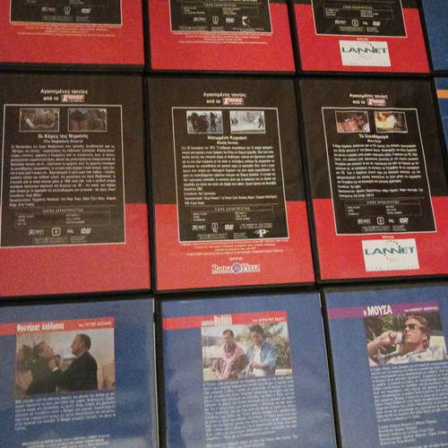 Foreign movies used, pack of 12 DVDs with subtitles