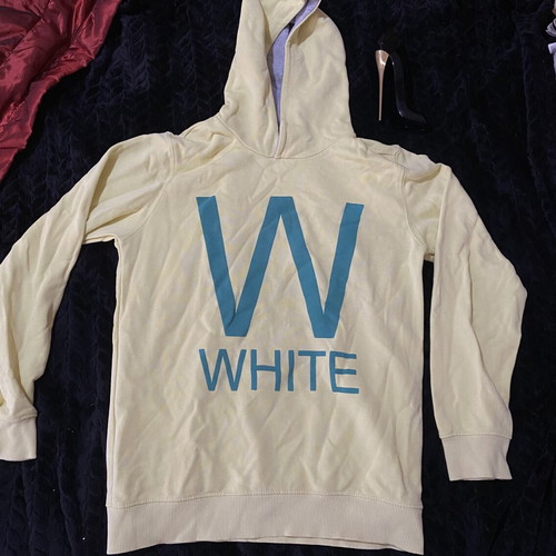 Zara hoodie like new, beige and yellow, size 158 cm for 13 years