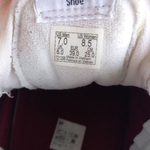 Vans Sk8-Mid Reissue sneakers like new, burgundy unisex