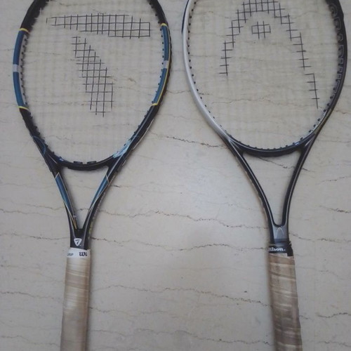 HEAD Graphite and TELOON Passion 1901 rackets like new with cases