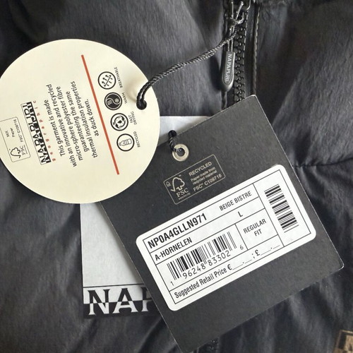 Napapijri A-Hornelen Jacket new men's winter black and yellow L