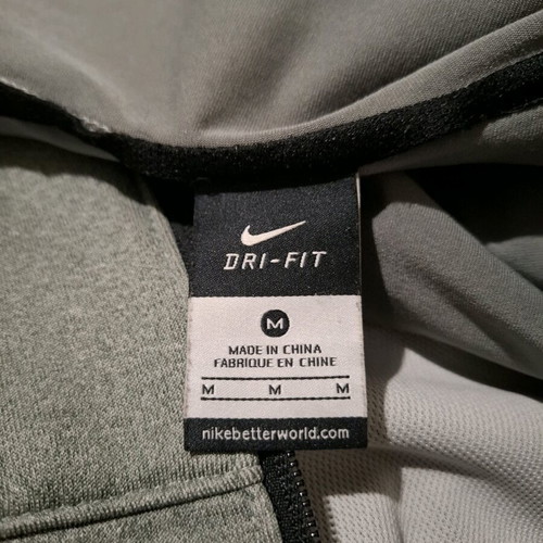 Nike KD Dri-FIT hoodie jacket used, gray, size M