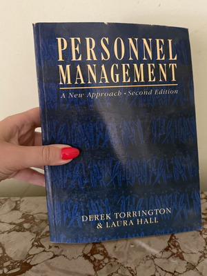 Personnel Management: A New Approach Second Edition book by Derek Torrington & Laura Hall