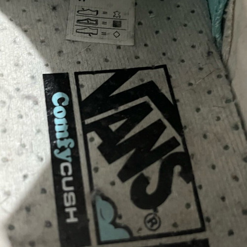 Vans Super ComfyCush Old Skool sneakers used, size 38.5, snake print