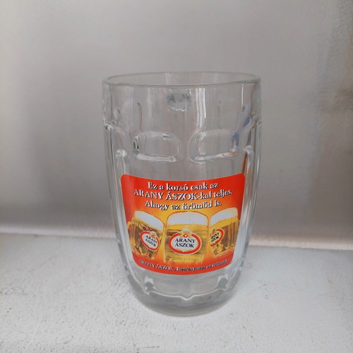 Arany Aszok Beer Glass mug 500ml like new