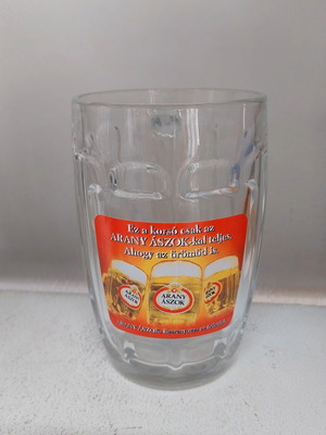 Arany Aszok Beer Glass mug 500ml like new