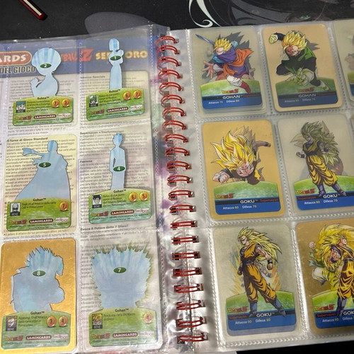 Dragon Ball Lamincards 2006 used complete collection