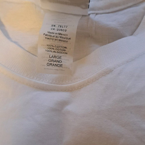 Hard Rock Cafe New York men's t-shirt like new, white, size L
