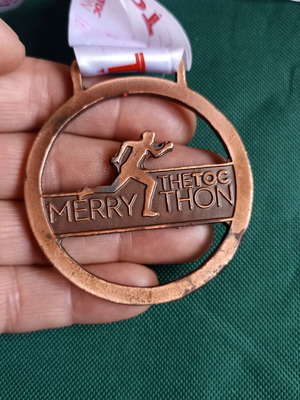 TheTOC Merrython 2019 collectible medal like new, authentic