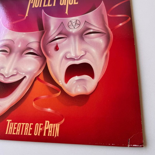 Theatre of Pain Motley Crue LP used, 1st US 1985 metal