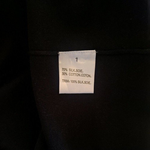 Nugat London silk black blouse jacket like new XS