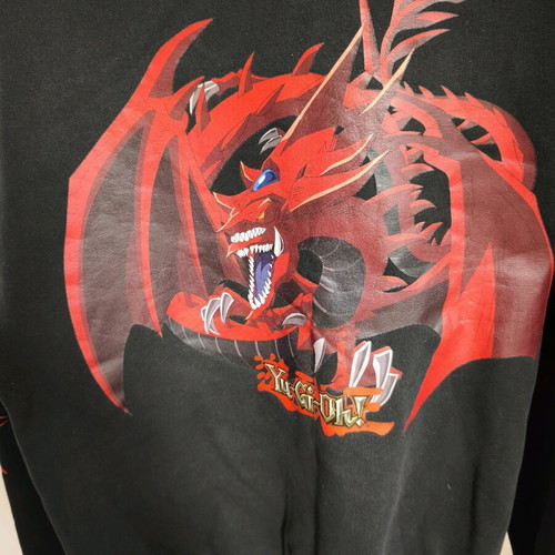 Yu-Gi-Oh Slifter the Sky Dragon sweatshirt like new, men size S