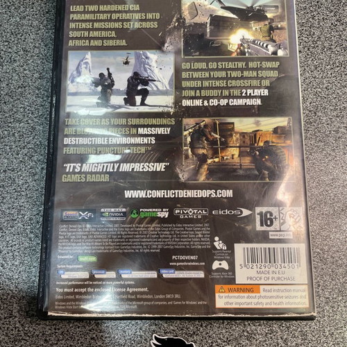 Conflict Denied Ops PC used game