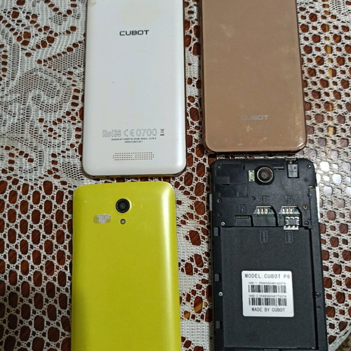 Cubot used for parts, pack of 4