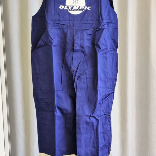Olympic Airways collectible work overalls XL new