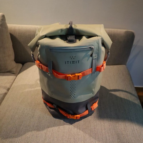 Itiwit Drybag 30L backpack used, waterproof outdoor bag