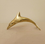 Bronze decorative dolphin used