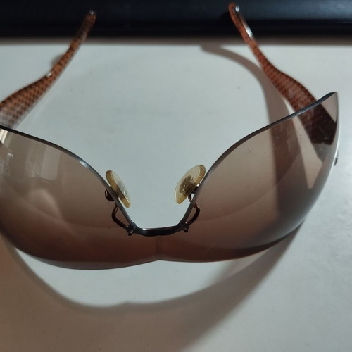 Vogue vintage sunglasses degradé like new, brown