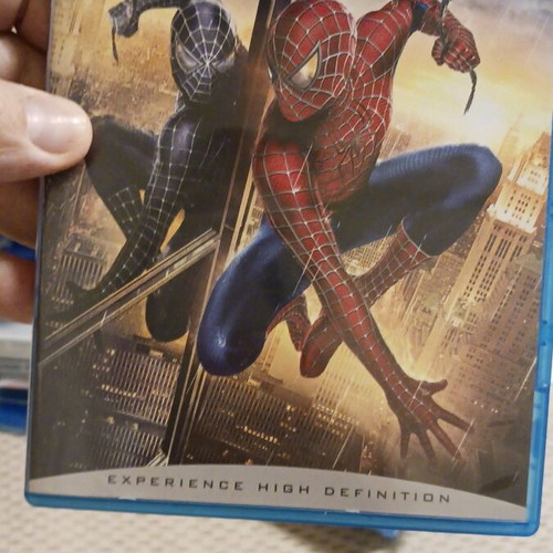 Blue Ray Spiderman 3 used in excellent condition