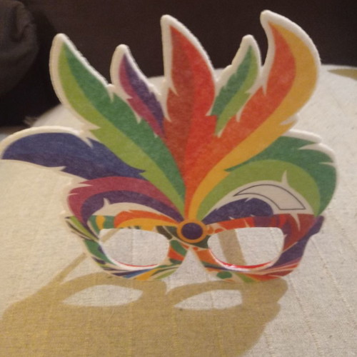 Carnival glasses and double karamouza new, pack of 2 items