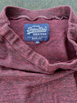 Φούστα Superdry γυναικεία skater μπορντό, σαν καινούργια, μέγεθος S