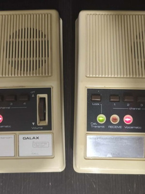 Vintage FM Wireless Intercom Model No. FM-328 used