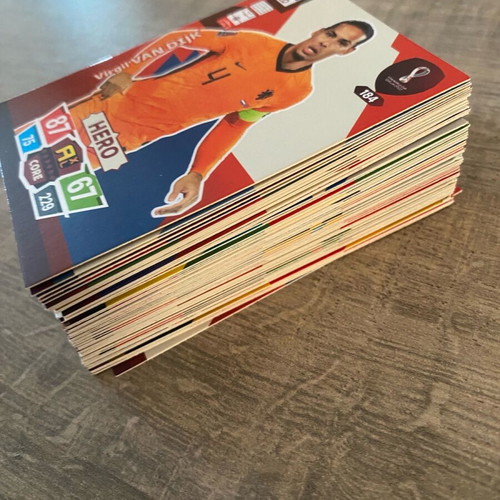 Panini Qatar 2022 cards like new, 73 pieces