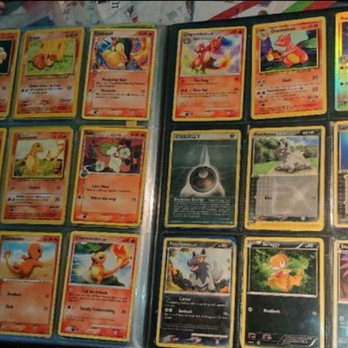 Pokemon cards like new with album and collectible value
