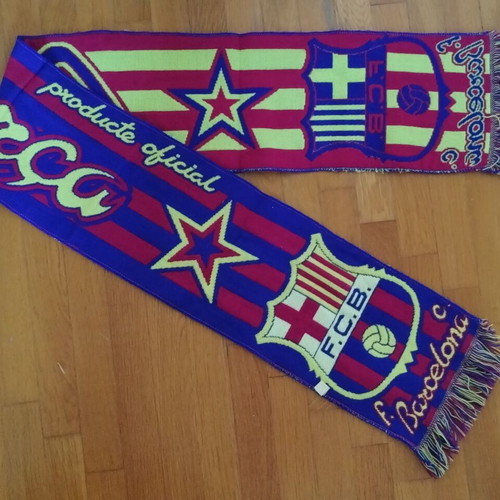 Κασκόλ Barcelona μεταχειρισμένο, γνήσιο αυθεντικό