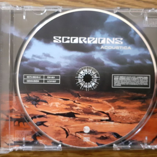 Scorpions Acoustica CD like new, rock