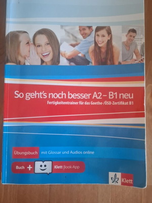 So geht s nothing besser A2-B1 German learning book used