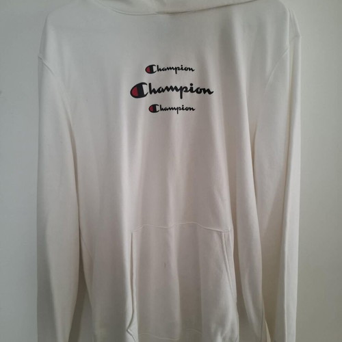 Champion White Men's Hoodie like new, size L