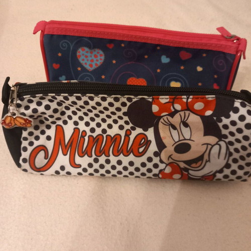 School pencil cases used, pack of 2 pieces