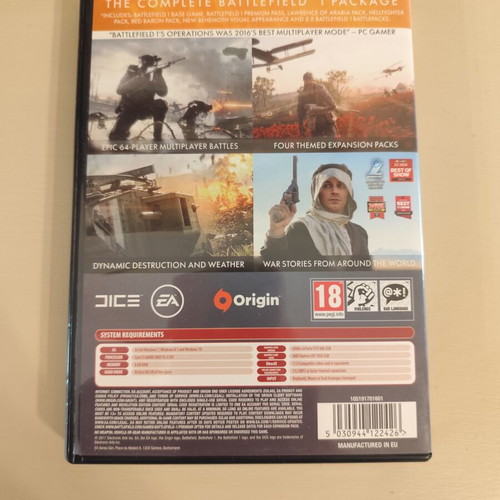 Battlefield 1 Revolution PC game used