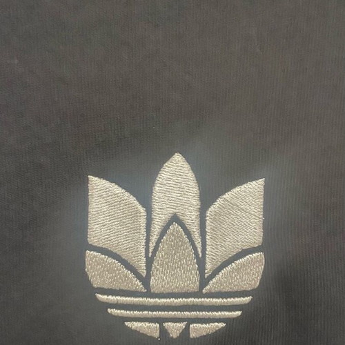 Adidas t shirt black like new with embossed chest logo