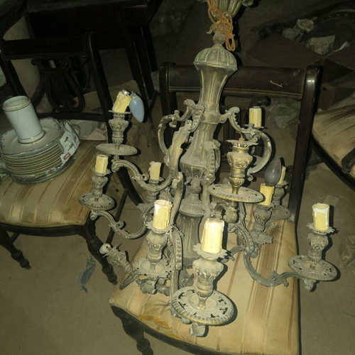 Ecclesiastical chandelier used, vintage style