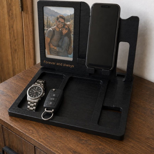 Nightstand organizer two pcs set new