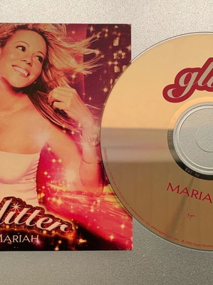 Mariah Carey Glitter CD албум промо употребяван
