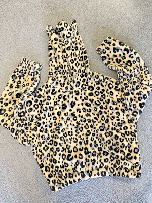 H&M Kids Fleece Hoodie Animal Print Like New